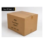 كرتونة نقل 60×40×40 سم – 5 طبقات – جديدة